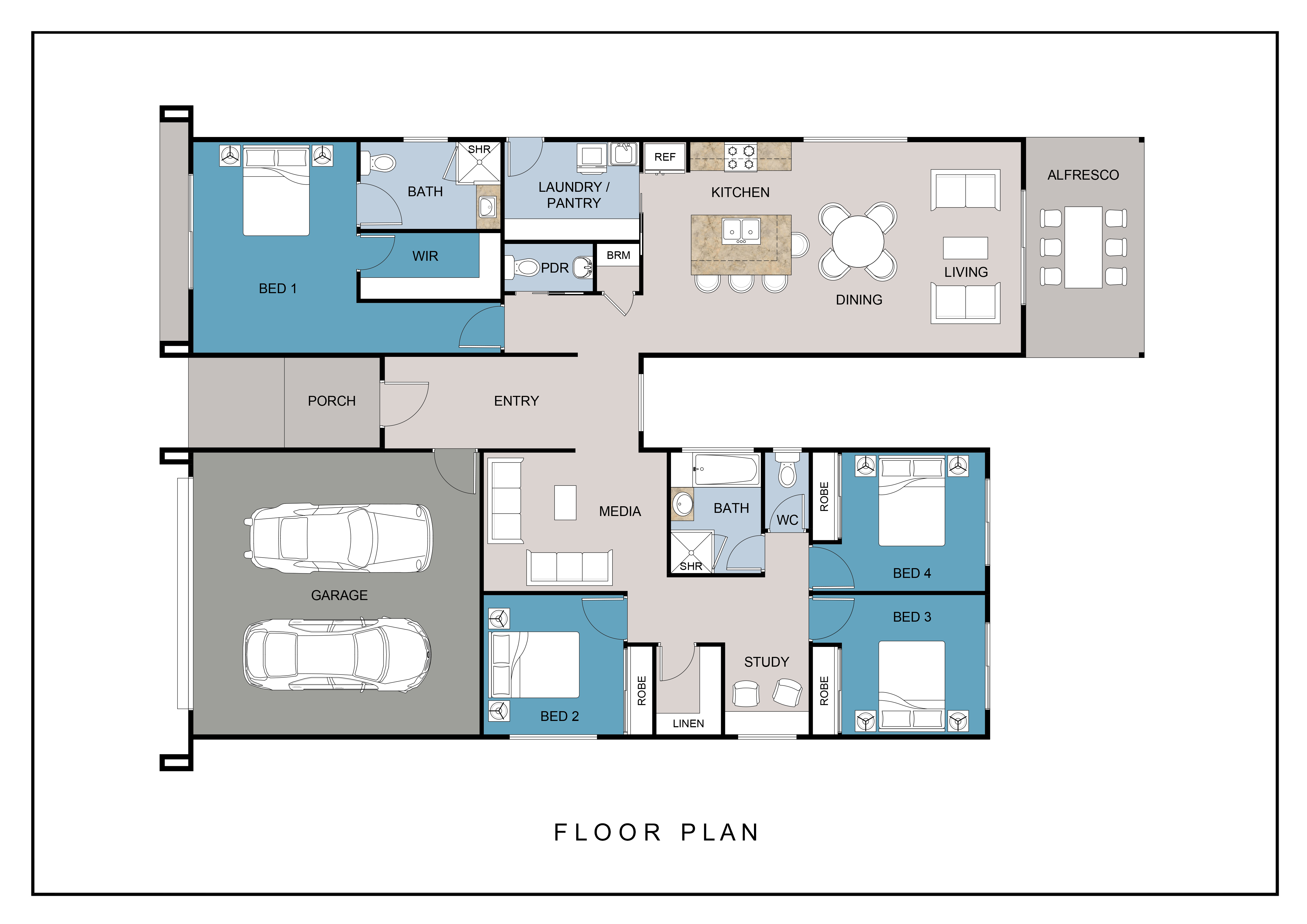 Barn STYLE HOMES Floor plan