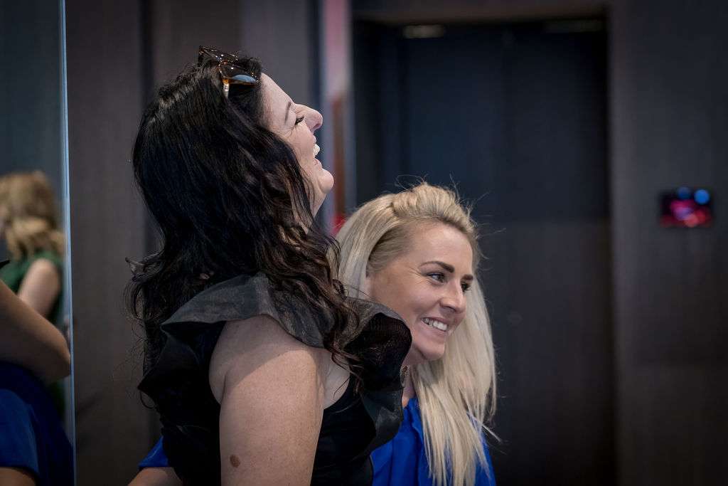 Courtney and Tash